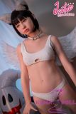 J-cute Doll 153cm B-cup AGE02 Head AIO Full Silicone Love Doll in Halloween Costume