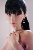 FUDOLL Full Silicone love doll 165cm F-cup #50 Yinxi head Real Skin Texture in School Uniform