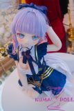 MW Girl Anime Sex Doll 85cm Shuanghua Silicone Head Kamisato Ayaka Cosplay from Genshin Impact