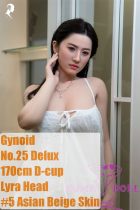 Gynoid No.25R 170cm D-Cup Silicone Sex Doll Lyra Head Deluxe/Basic in White Dress