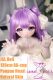 JSL DOLL 120cm AA-cup Paopao PVC Head+ TPE Body Anime Doll Beige Dress
