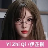 Evasdoll 169cm I-cup Ruohanyi Head Full Silicone Life-size Sex Doll in Black Mini Dress