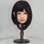 J-cute Doll 144cm A-cup AGD38 Head AIO Full Silicone Love Doll Side Ponytail