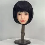 J-cute Doll 144cm A-cup AGD38 Head AIO Full Silicone Love Doll Side Ponytail