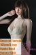 GRACE OF FANREAL Full Silicone Sex Doll 165cm D-cup Ryoko Head Realistic Makeup in Green Lace Lingerie