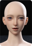 Firefly Diary 165cm C-cup Mary Head Full Silicone Sex Doll With Body Make-up in Red Dress