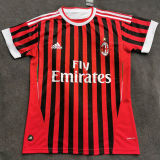 2011/12 AC Milan Home Retro Soccer Jersey