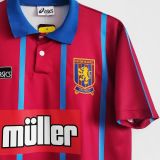 1993/95 Aston Villa Home Retro Soccer Jersey