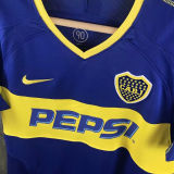 2003/04 Boca Home Retro Soccer Jersey
