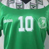 1994 Nigeria Home Green Retro Soccer Jersey