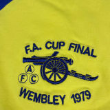 1979 ARSENAL FA CUP FINAL Yellow Retro Long Sleeve Jersey