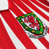 1996/98 Wales Away White Retro Soccer Jersey