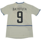 2002/03 In Milan Away White Retro Soccer Jersey