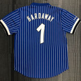 HARDAWAY # 1 MAGIC Blue Mitchell Ness Retro Jerseys