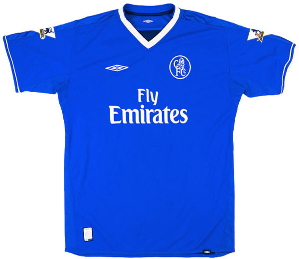 2003/05 CFC Blue Home Retro Soccer Jersey