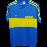 Maradona #10 Boca Home Retro Soccer Jersey 1981
