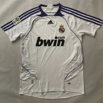 2007/08 RM White Home Retro Soccer Jersey