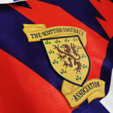 1991/93 Scotland Away White Retro Soccer Jersey