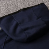 2021 Hoody Royal Blue Zipper Jacket Tracksuit