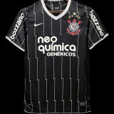 2011/12 Corinthians Black Retro Soccer Jersey