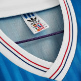1990/91 MS Away Blue Retro Soccer Jersey