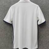 2016/17 RM White Home Retro Soccer Jersey