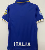 1996 Italy Home Blue Retro Soccer Jersey