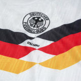 1990 Germany Home White Retro Soccer Jersey