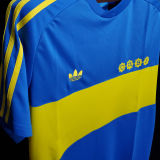 Maradona #10 Boca Home Retro Soccer Jersey 1981