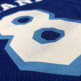 LA Lakers Bryant # 8 Blue NBA Jerseys Hot Pressed