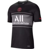 2021/22 PSG 1:1 Quality Third Black Fans Soccer Jersey