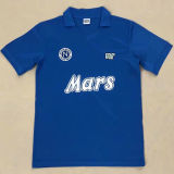 1988/89 Napoli Home Blue Retro Soccer Jersey
