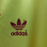 1990 Colombia  Yellow Retro Soccer Jersey