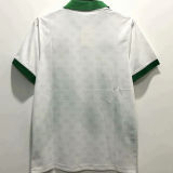 1995 Mexico Away White Retro Soccer Jersey