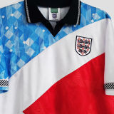 1990 England 3-Colour Special Version Retro Soccer Jersey(No umbro 无茵宝)