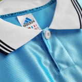 1998/99 MS Away Blue Retro Soccer Jersey