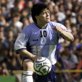 Maradona #10 Argentina Home Retro Soccer Jersey 2001有名有号