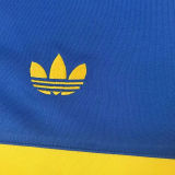 1981 Boca Home Retro Long Sleeve Soccer Jersey
