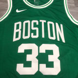 Celtics BIRD #33 Green NBA Jerseys Hot Pressed
