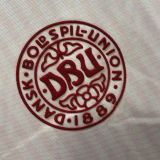 1986 Denmark Away Retro Soccer Jersey