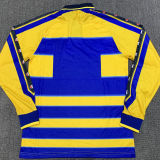 1999/00 Parma Home Yellow Long Sleeve Retro Soccer Jersey