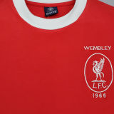 1965 LFC Home Red Retro Soccer Jersey