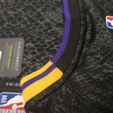 LA Lakers Before #8 After Bryant #24 Black Snake NBA Jerseys Hot Pressed前8后24