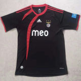 2009/2010 Ben-fica Away Black Retro Soccer Jersey
