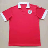 1961 Ben-fica Home Red Retro Soccer Jersey