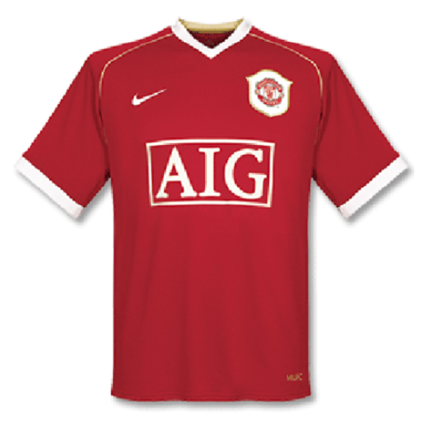 2006/07 M Utd Home Retro Soccer Jersey