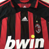 2006/07 AC Milan Home Retro Soccer Jersey