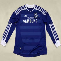2011/12 CFC Home Retro Long Sleeve Retro Soccer Jersey