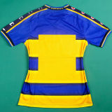 2001/02 Parma Home Yellow Retro Soccer Jersey