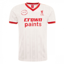 1985/86 LFC Away White Retro Soccer Jersey